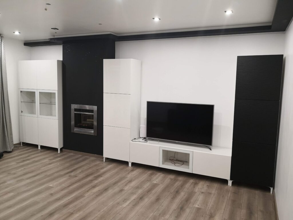 Woonkamer renovatie
